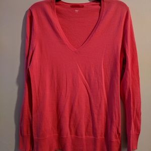Gap superfine v-neck sweater